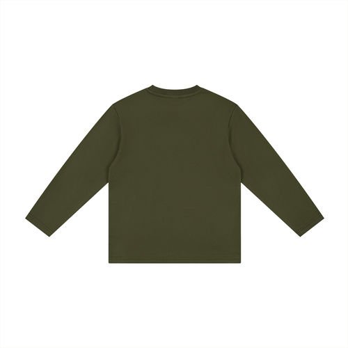 Kid's Drop Shoulder Long Sleeve T-Shirt